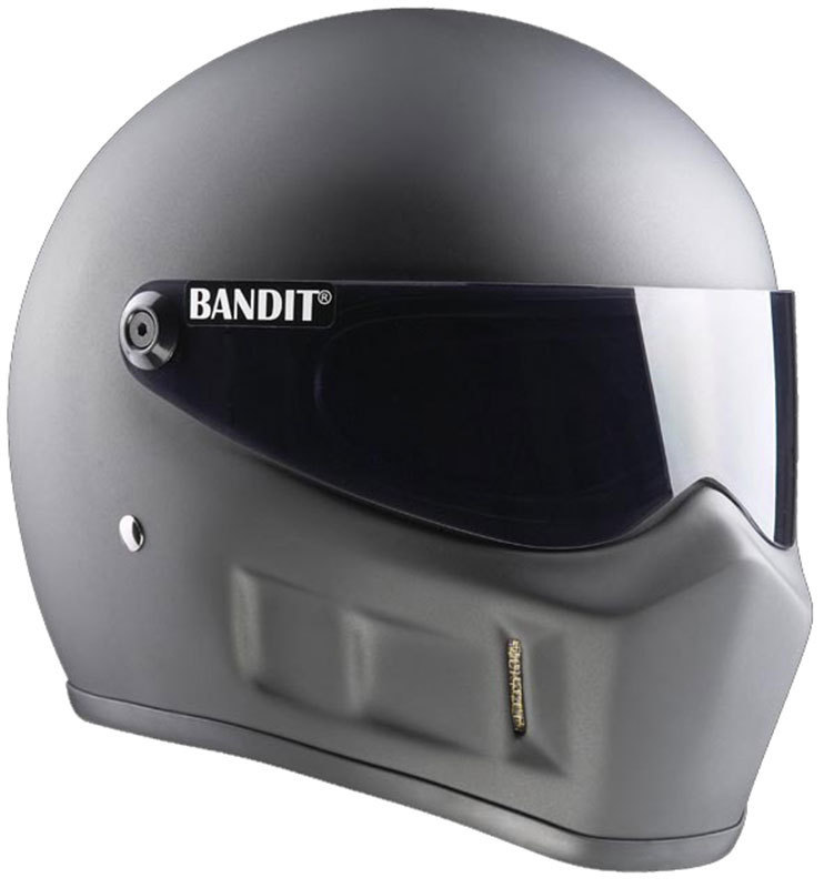 Bandit Super Street 2 Helm Schwarz Matt