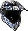 AGV AX-8 5 Gothic Flame Motocross Helmet