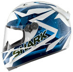 Shark Race-R Pro Kundo Helmet White/Blue 2012