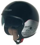 Suomy 70's Home Jet Helmet Black