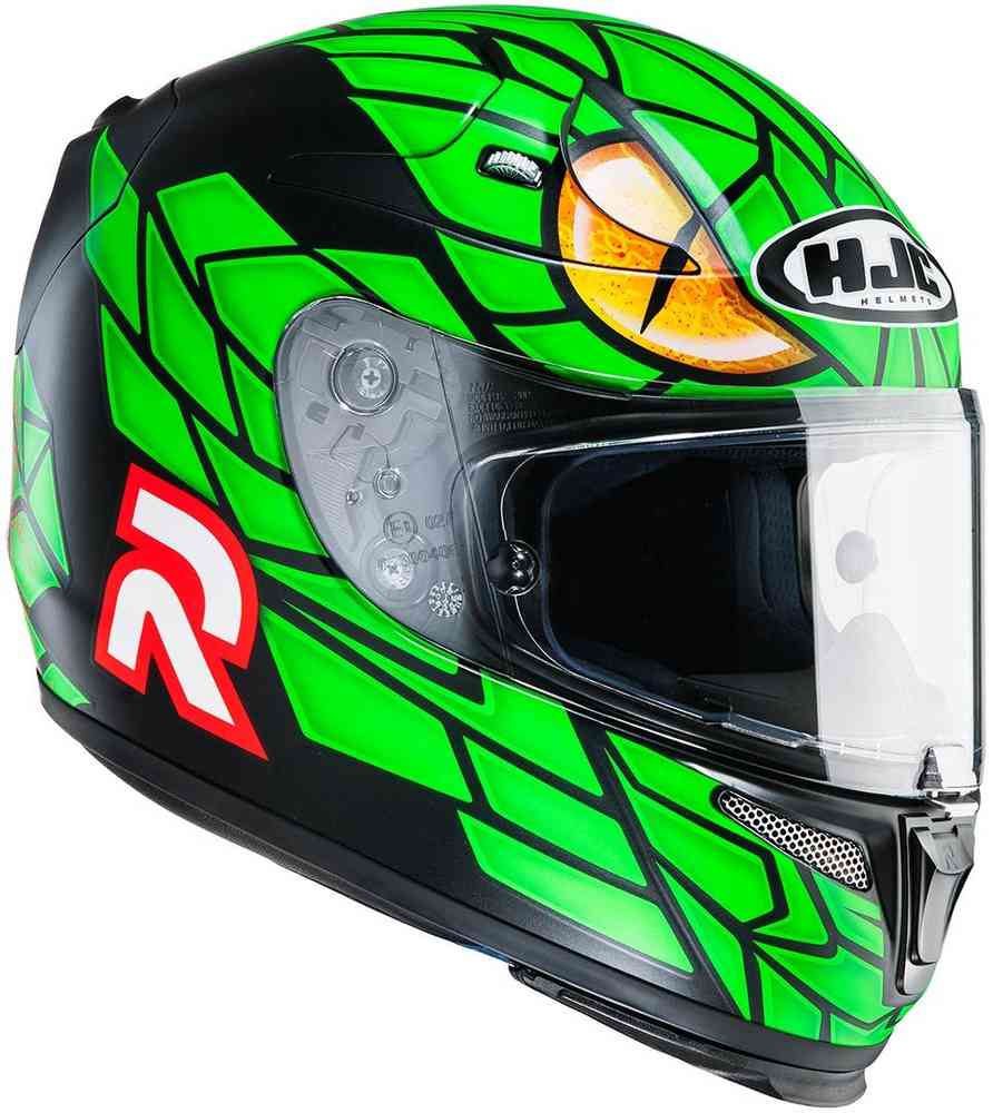 HJC RPHA 10 Plus Green Mamba Helmet