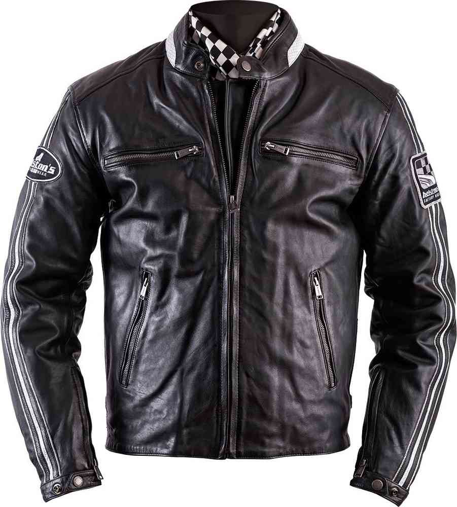 Helstons ACE Rag Leather Jacket