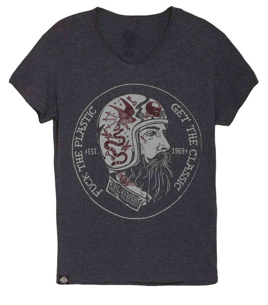 King Kerosin Fuck The Plastic T Shirt G Nstig Kaufen Fc Moto