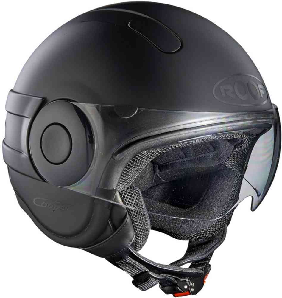 Roof Cooper Mono Jet Helmet Black Matt