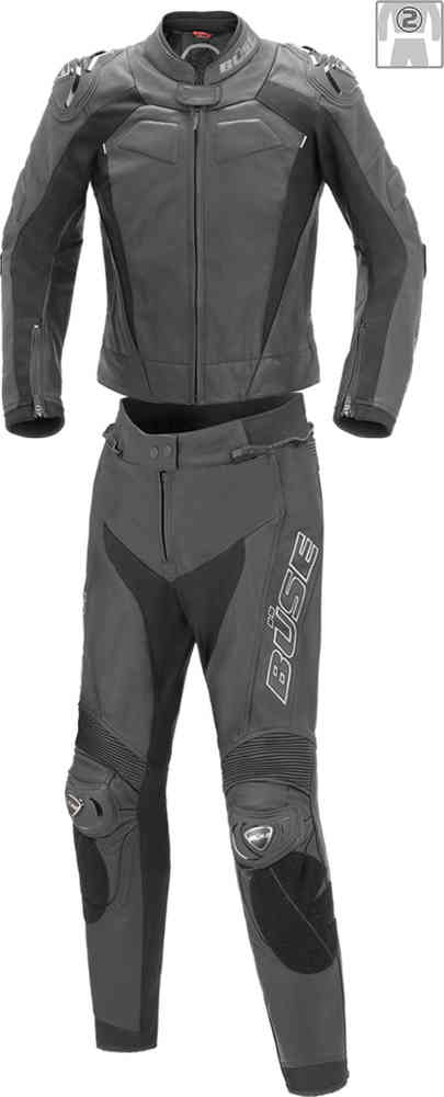 Büse Assen Two Piece Ladies Motorcycle Leather Suit