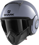 Shark Street-Drak Blank Jet Helm