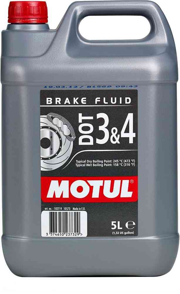 MOTUL DOT 3 & 4 Brake Fluid 5 Liter