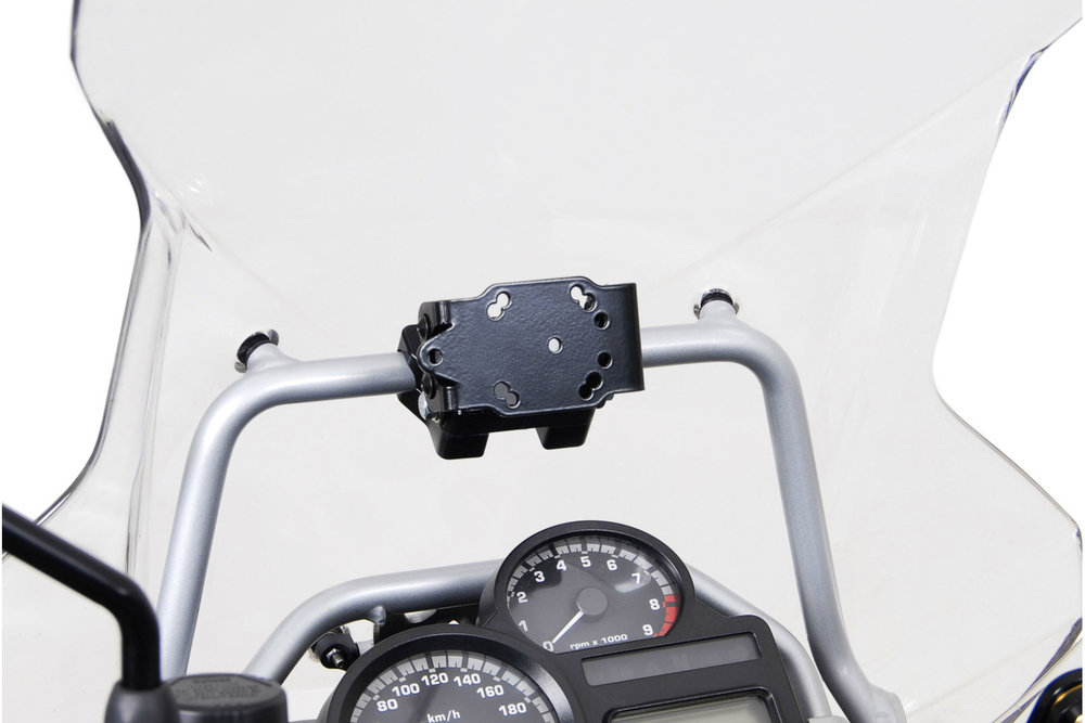 SW-Motech GPS mount for crossbar Ø 17 mm - Shock absorbent. BMW R 1200 GS Adventure (08-).