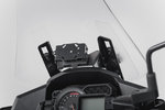 SW-Motech GPS mount for cockpit - Black. Kawasaki Versys 1000 (15-17).