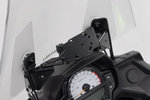 SW-Motech GPS mount for cockpit - Black. Kawasaki Versys 650 (14-21).