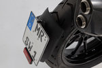 SW-Motech License plate holder - Black. BMW R 1200 GS (12-18).