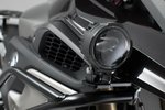 SW-Motech Light mounts f. orig. BMW fog lights - Black. BMW R 1200 GS (12-18), R 1250 GS (21-).