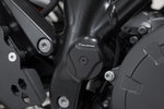 SW-Motech Frame cap set - Black. KTM 1050/1090/1190 Adv,1290 SAdv.