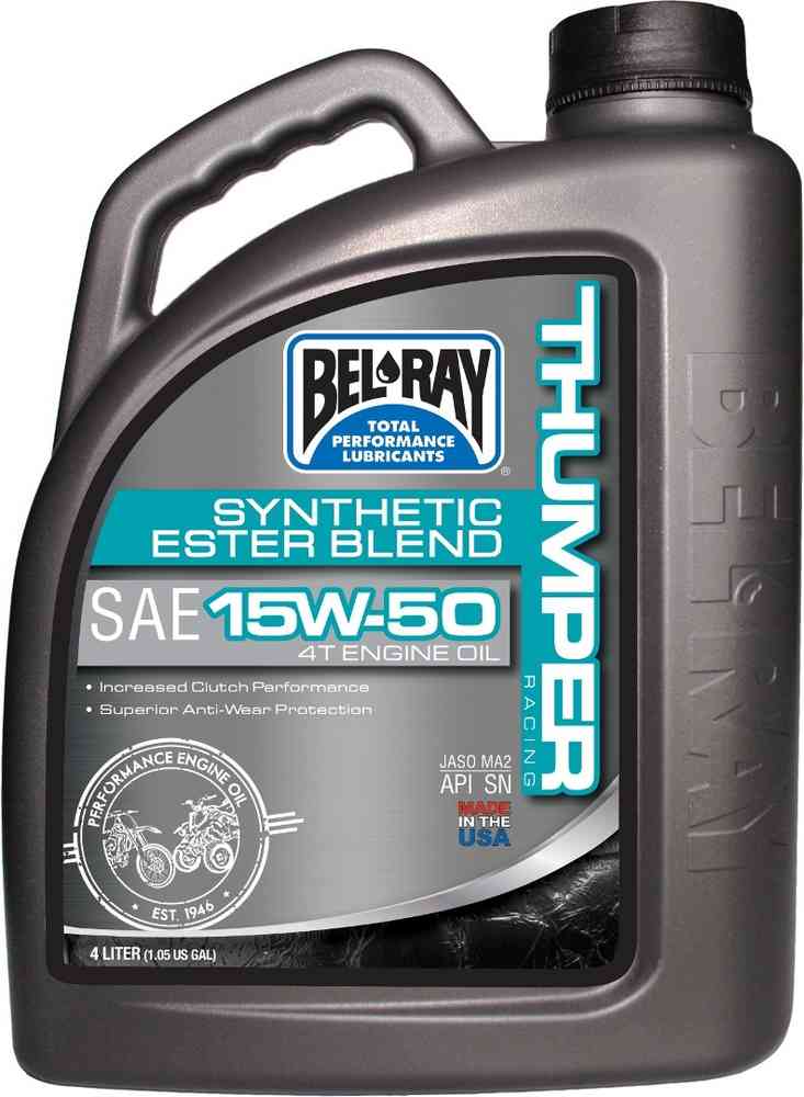 Bel-Ray Thumper Racing 15W-50 Motor Oil 4 Litres