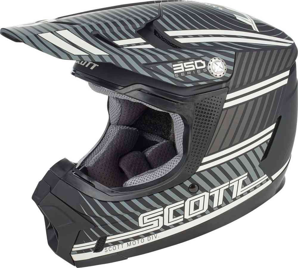 Scott 350 Evo Plus Retro Kids Motocross Helmet