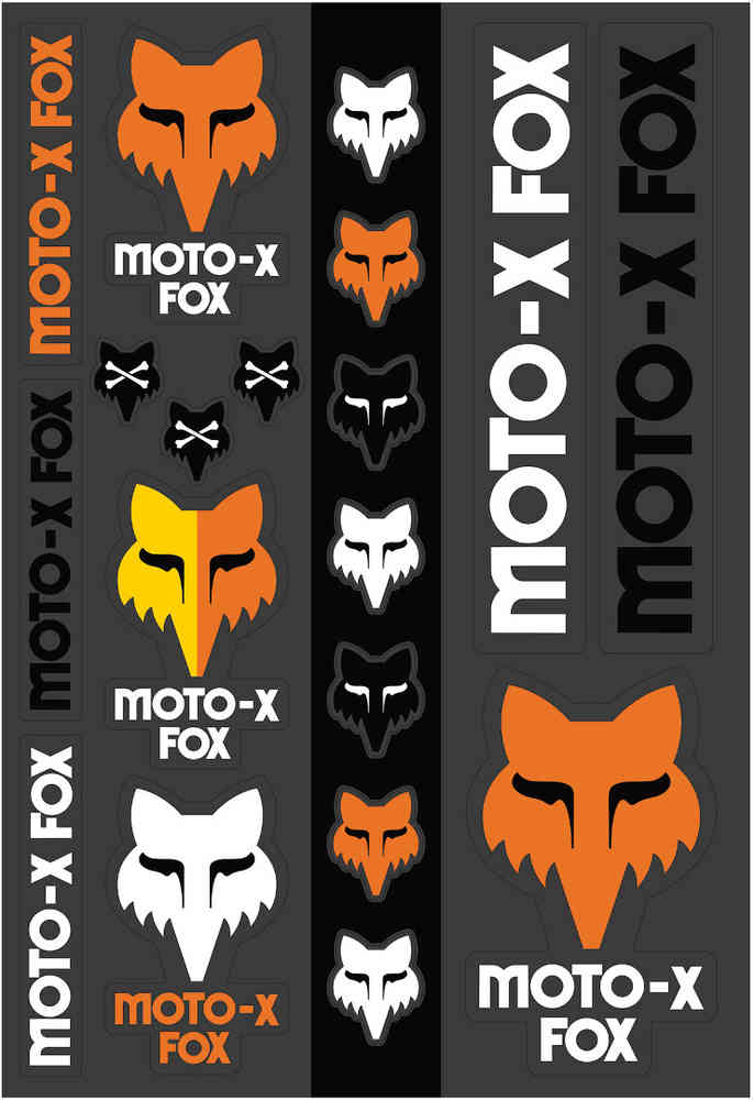 FOX Heritage Track Pack Stickers