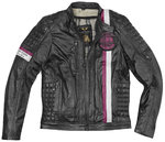 Black-Cafe London Barcelona Motorcycle Leather Jacket