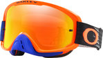 Oakley O Frame 2.0 Dissolve Orange Blue Motocross Goggles