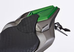 BODYSTYLE seat cover ABS plastics grey/green