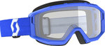Scott Primal Clear blaue Motocross Brille