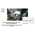 LSL CRASH PAD® mounting kit CBR 600 F, 99-06