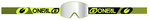 Oneal B-50 Force Silver Mirror Motocross Goggles