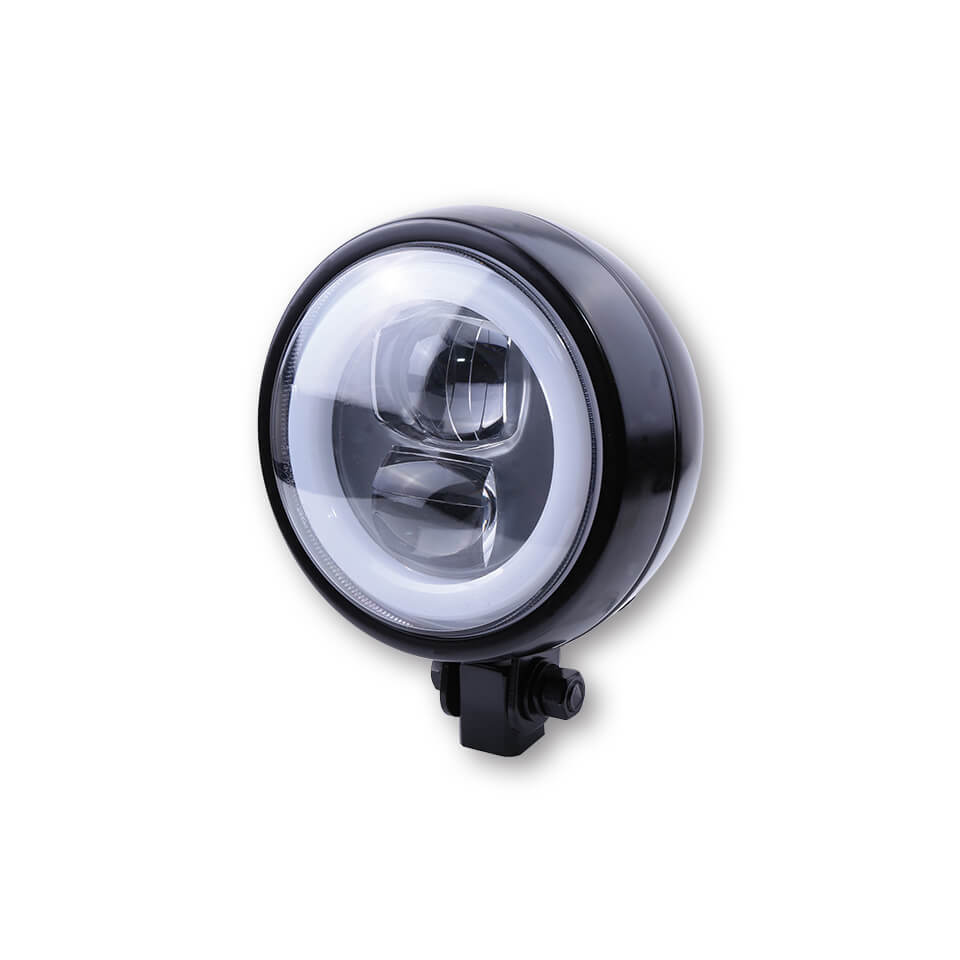 HIGHSIDER LED spotlight FLAT TYP 9 with parking light ring