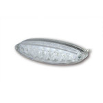SHIN YO NUMBER1 LED mini tail light, with license plate light, clear glass.