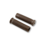 Handlebar Grips Custom Retrostyle for 7/8 Inch Handlebars (22mm) in brown