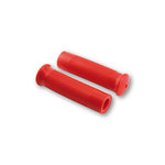 Handlebar Grips Custom Retrostyle for 7/8 Inch Handlebars (22mm) in red