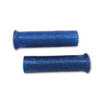 Handlebar grips Custom Retrostyle for 7/8 inch handlebar (22mm) in blue metalflake