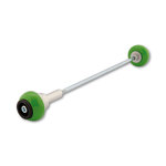 LSL Axle Balls Classic, YZF-R3, green, front axle