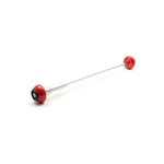 LSL Axle Balls Classic, various DUCATI, red, rear axle