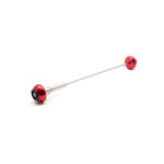 LSL Axle Balls Classic, various DUCATI, signal red, rear axle