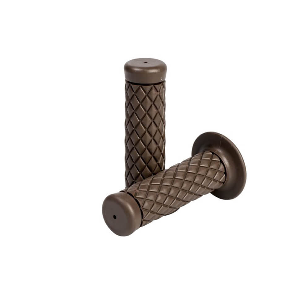 HIGHWAY HAWK handles, cafe style, brown or black, 22 mm (7/8)handlebars