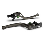 LSL Clutch lever BOW L31, anthracite/green