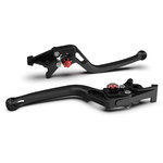 LSL Clutch lever BOW L31,black pearl blasted/red