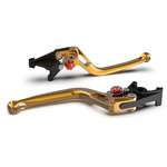 LSL Clutch lever BOW L34R, gold/red