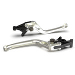 LSL Clutch lever BOW L34R, silver/anthracite
