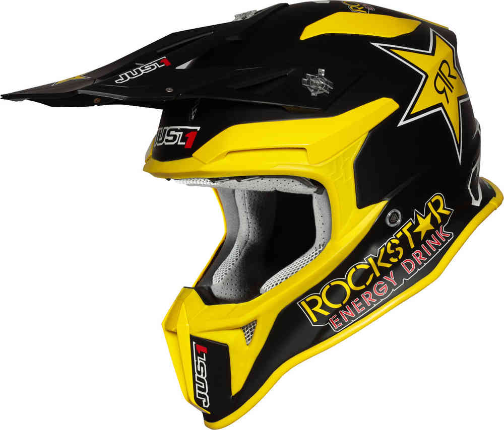 Just1 J18 Rockstar MIPS Motocross Helmet