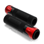 HIGHSIDER AKRON handlebar grip rubber, 7/8 inch (22.2 mm), 132 mm, red