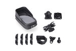 SW-Motech Universal GPS mount kit with Phone Case - Incl. 2" socket arm, for handlebar/mirror thread