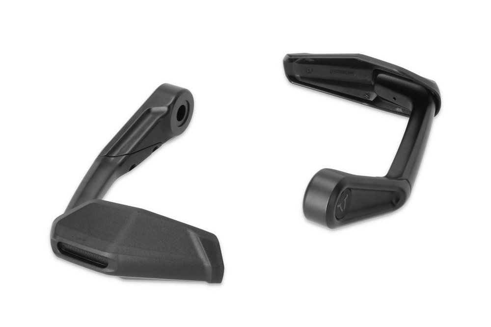 SW-Motech Lever guards with wind protection - Black. 390 Duke, Monster 937, MT-03, Tuono 1100.