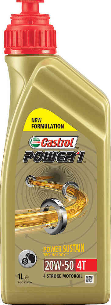 Castrol Power 1 4T 20W-50 Motor Oil 1 Liter