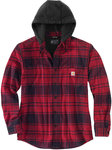 Carhartt Flannel Fleece Lined Hooded Camisa