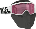 Scott Primal Safari Facemask Zwart/Witte Sneeuwbril