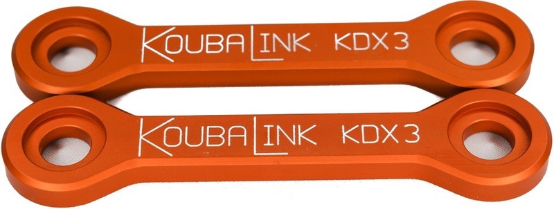 KOUBALINK Lowering Kit (57.2 mm) Gold - Kawasaki KDX200 / 250