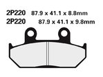 NISSIN Street Semi-Metallic Brake pads - 2P-220NS