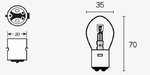 TECNIUM S1 Light Bulbs 12V 25/25W - x10