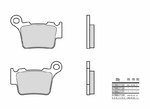 Brembo S.p.A. Off-Road Sintered Metal Brake pads - 07BB27SD